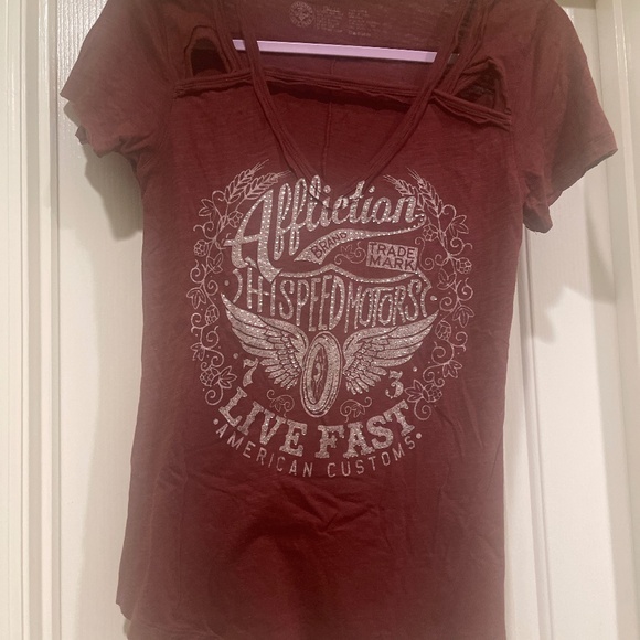 Affliction Tops - Ladies Affliction Shirt